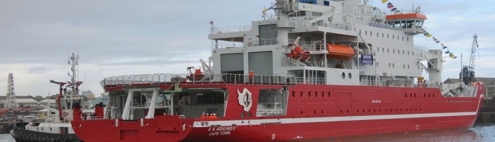 STX Finland delivers a polar research vessel to South Africa