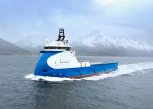 Ulstein launches new X-BOW Blue Ship